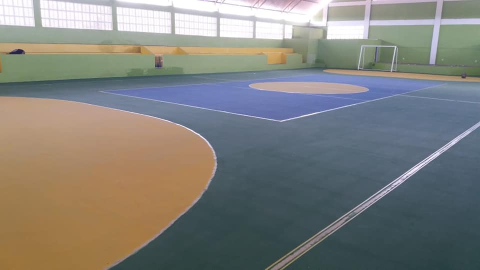 Presidente Ricardo acompanha reforma no GinÃ¡sio de Esportes